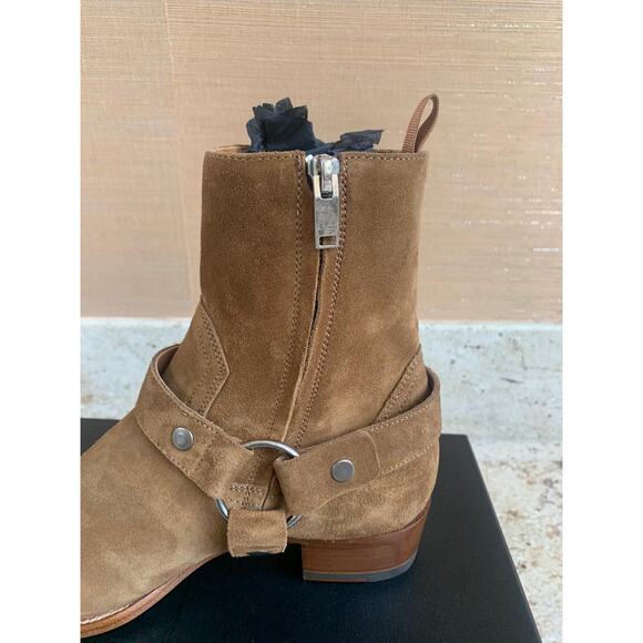 Wyatt Harness Boots in Light Brown